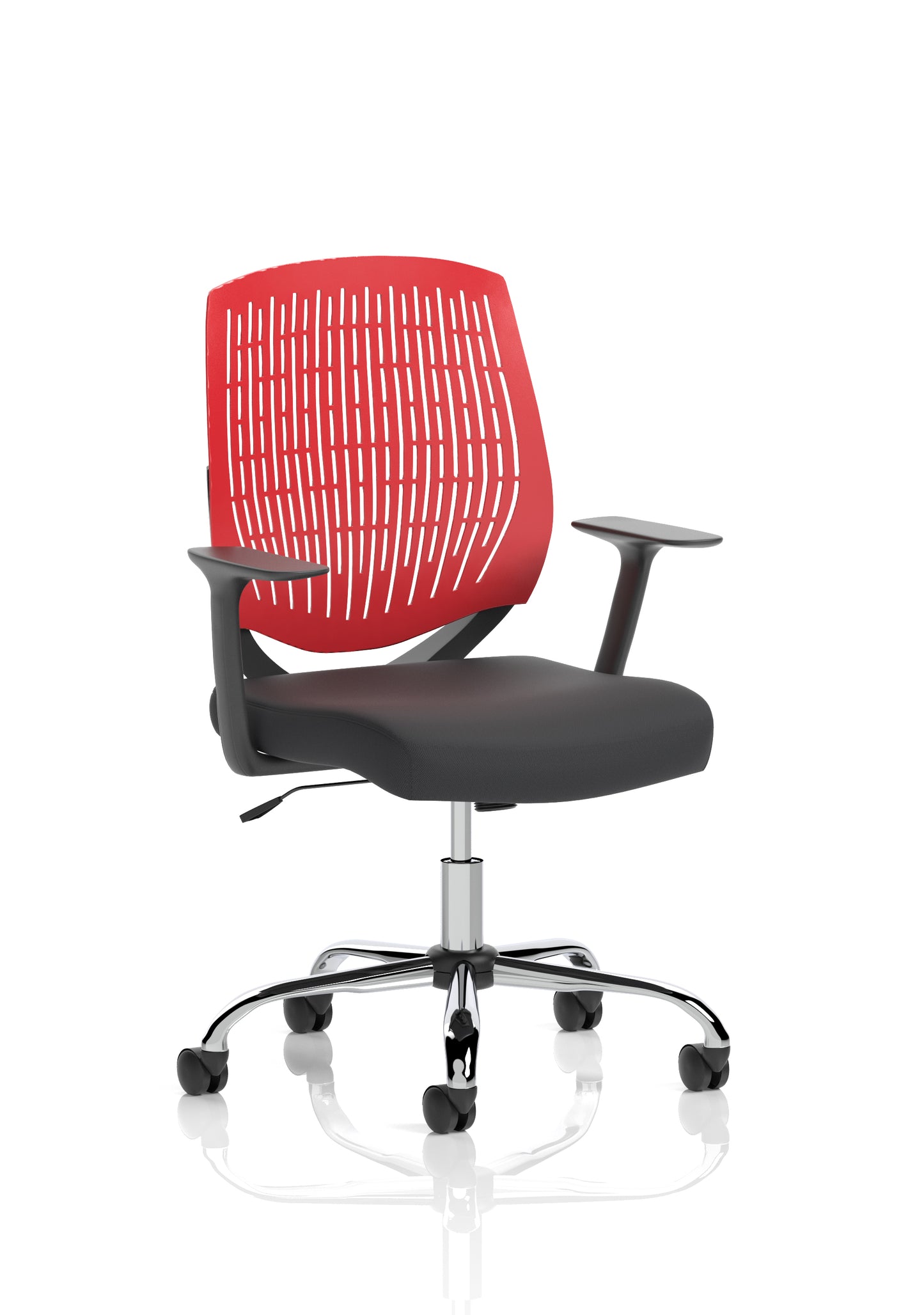 Dura Medium Back Task Operator Office Chair with Fixed Arms - Multiple Colour Options Available