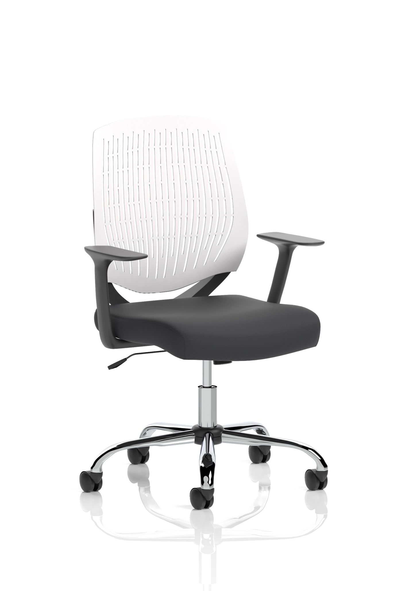 Dura Medium Back Task Operator Office Chair with Fixed Arms - Multiple Colour Options Available