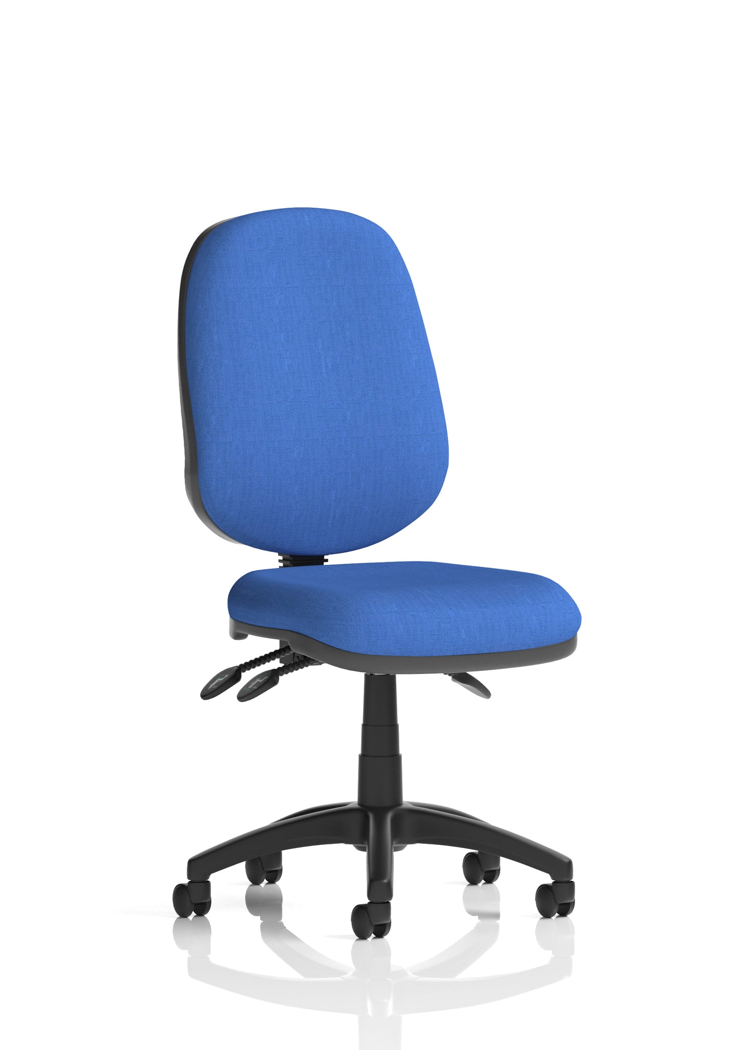 Eclipse Plus III Medium Back Fabric Task Operator Office Chair - Multiple Arm Options - Available in 20 Colour Choices