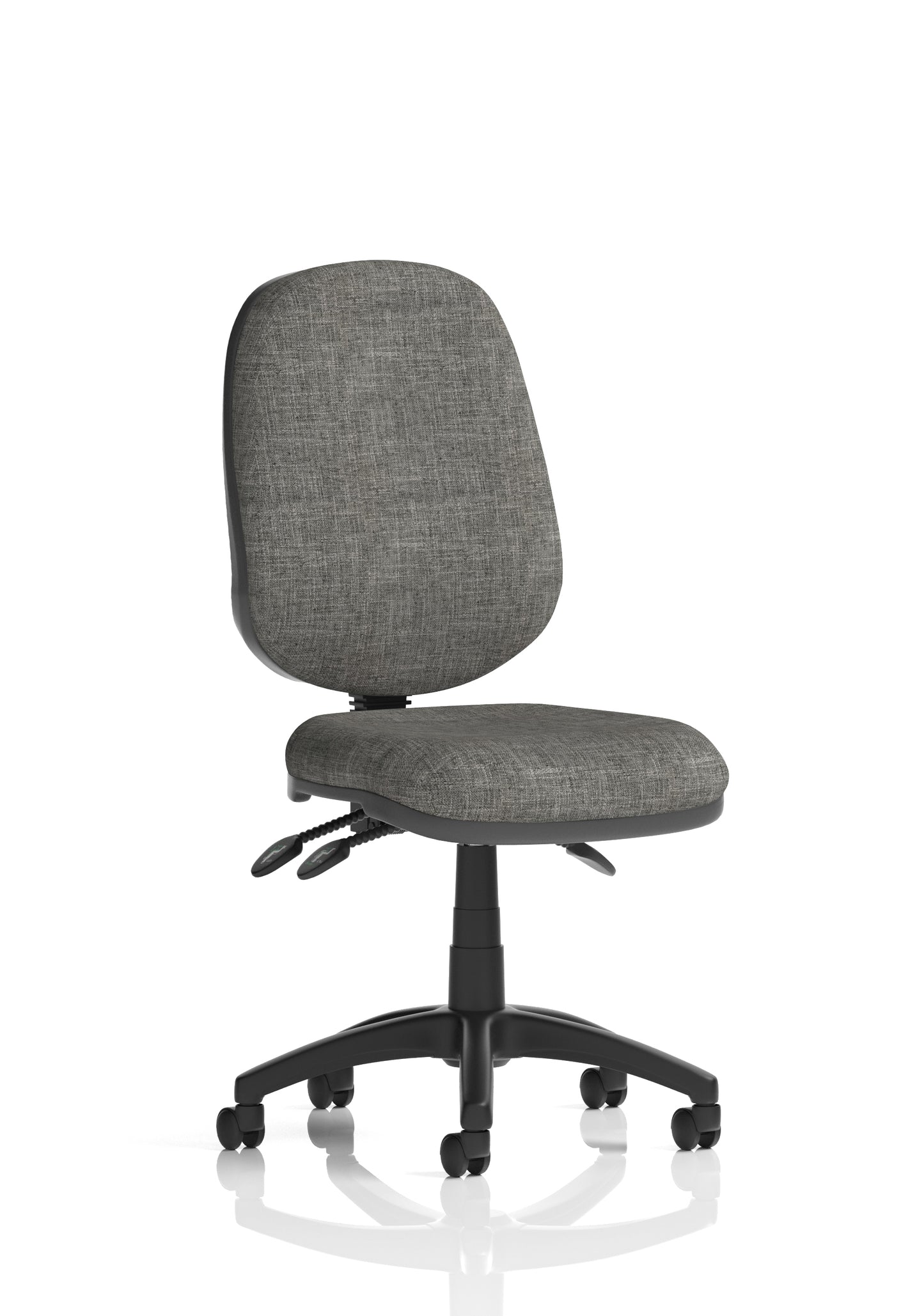 Eclipse Plus III Medium Back Fabric Task Operator Office Chair - Multiple Arm Options - Available in 20 Colour Choices