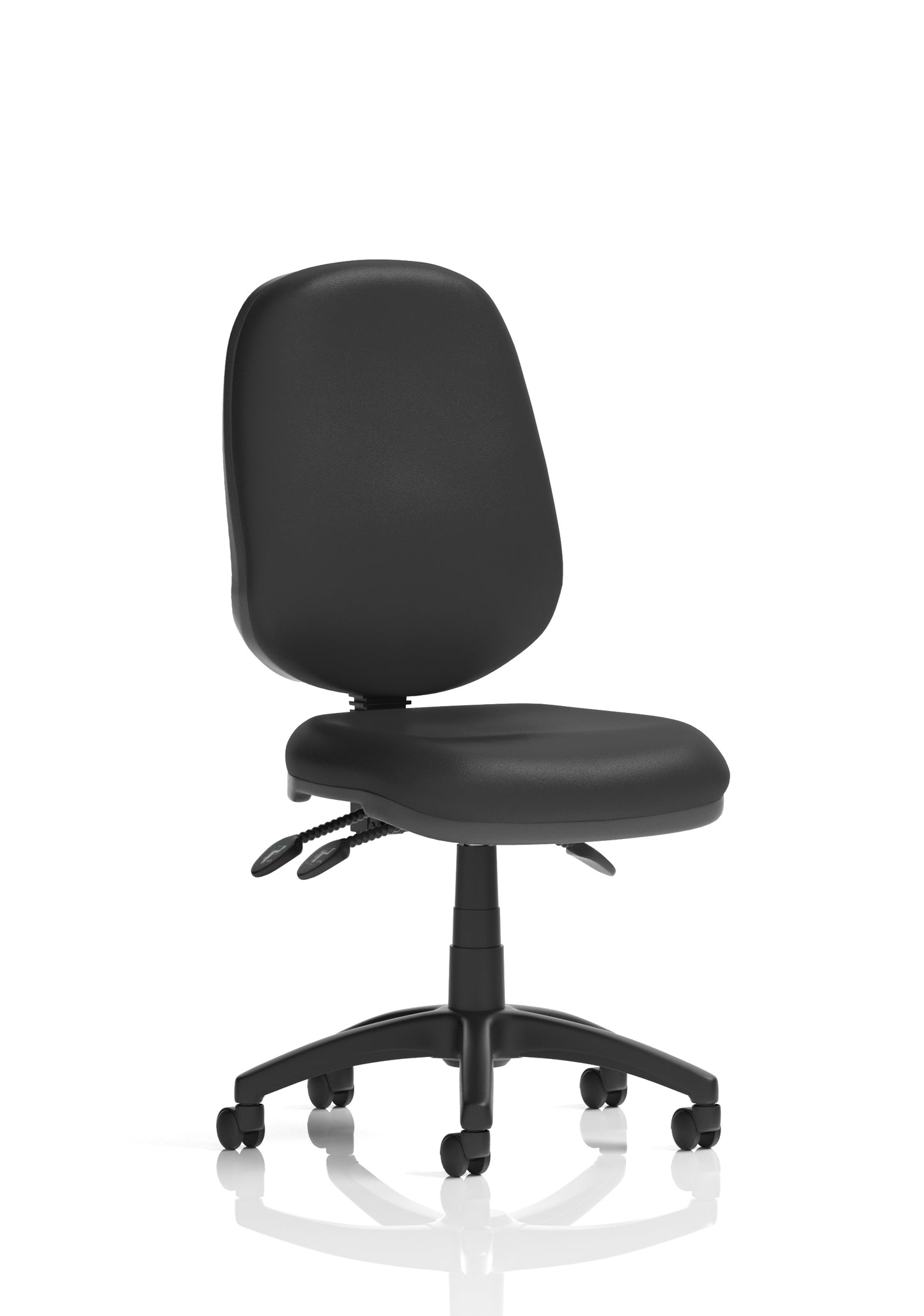 Eclipse Plus III Medium Back Fabric Task Operator Office Chair - Multiple Arm Options - Available in 20 Colour Choices