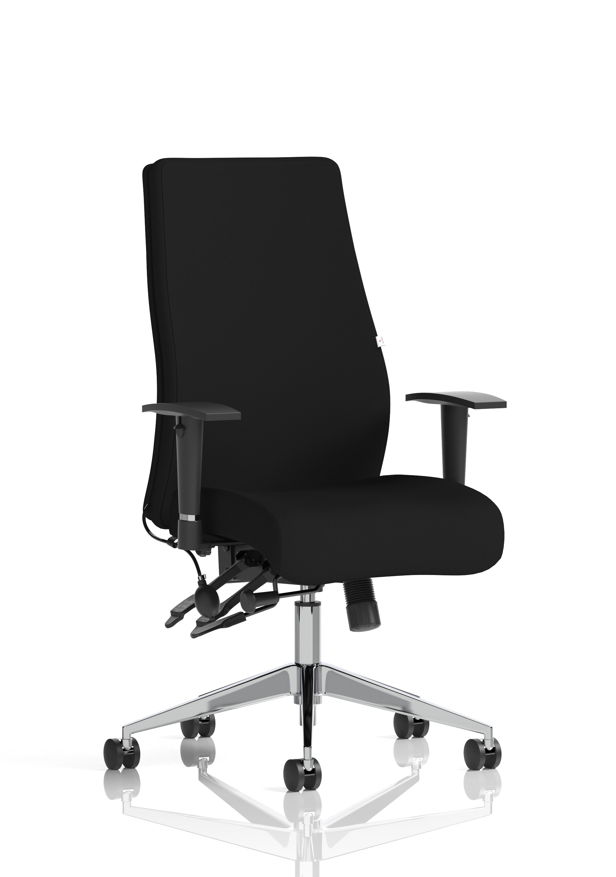 Onyx High Back Ergonomic Posture Chair with Height Adjustable Arms - Available in 20 Colour Choices UK