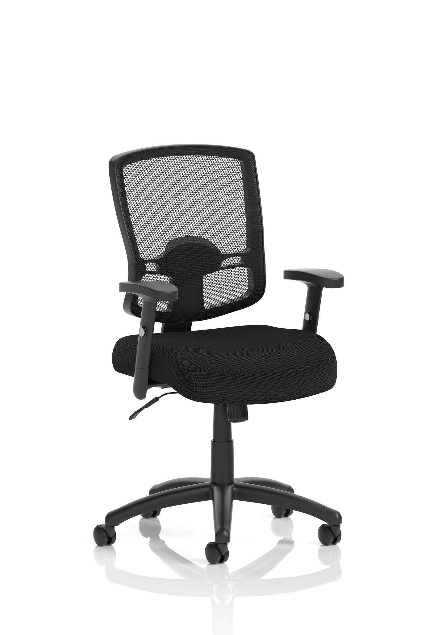 Portland Medium Mesh Back Task Operator Office Chair with Arms - Multiple Colour Options