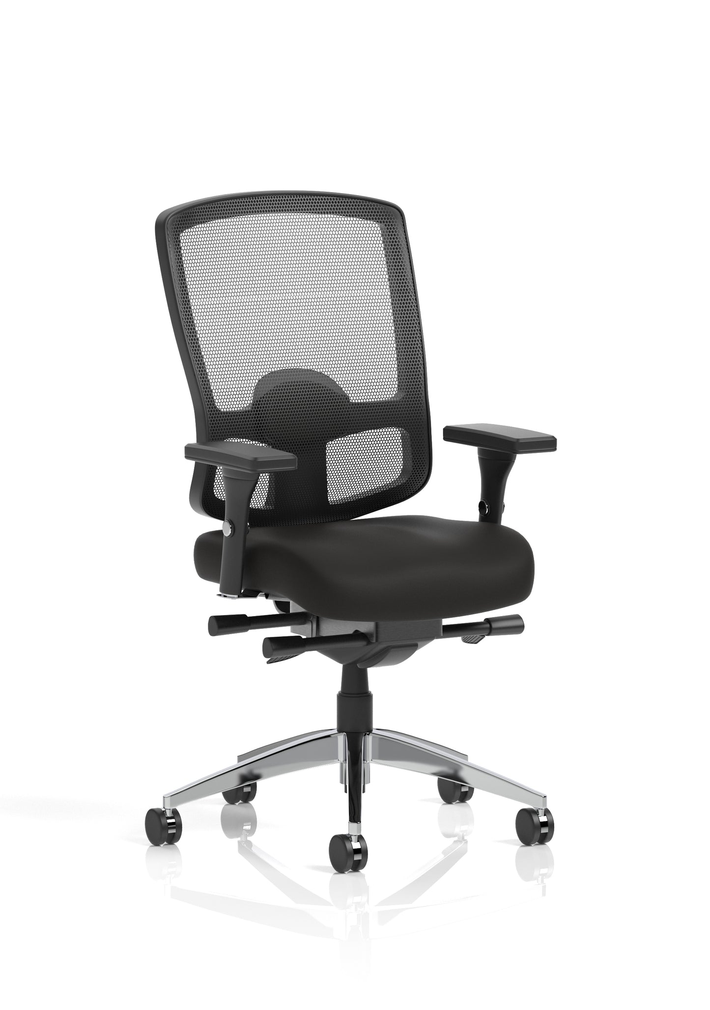 Regent High Mesh Back Ergonomic Task Operator Office Chair with Height Adjustable Arms - Available in 20 Colour Choices