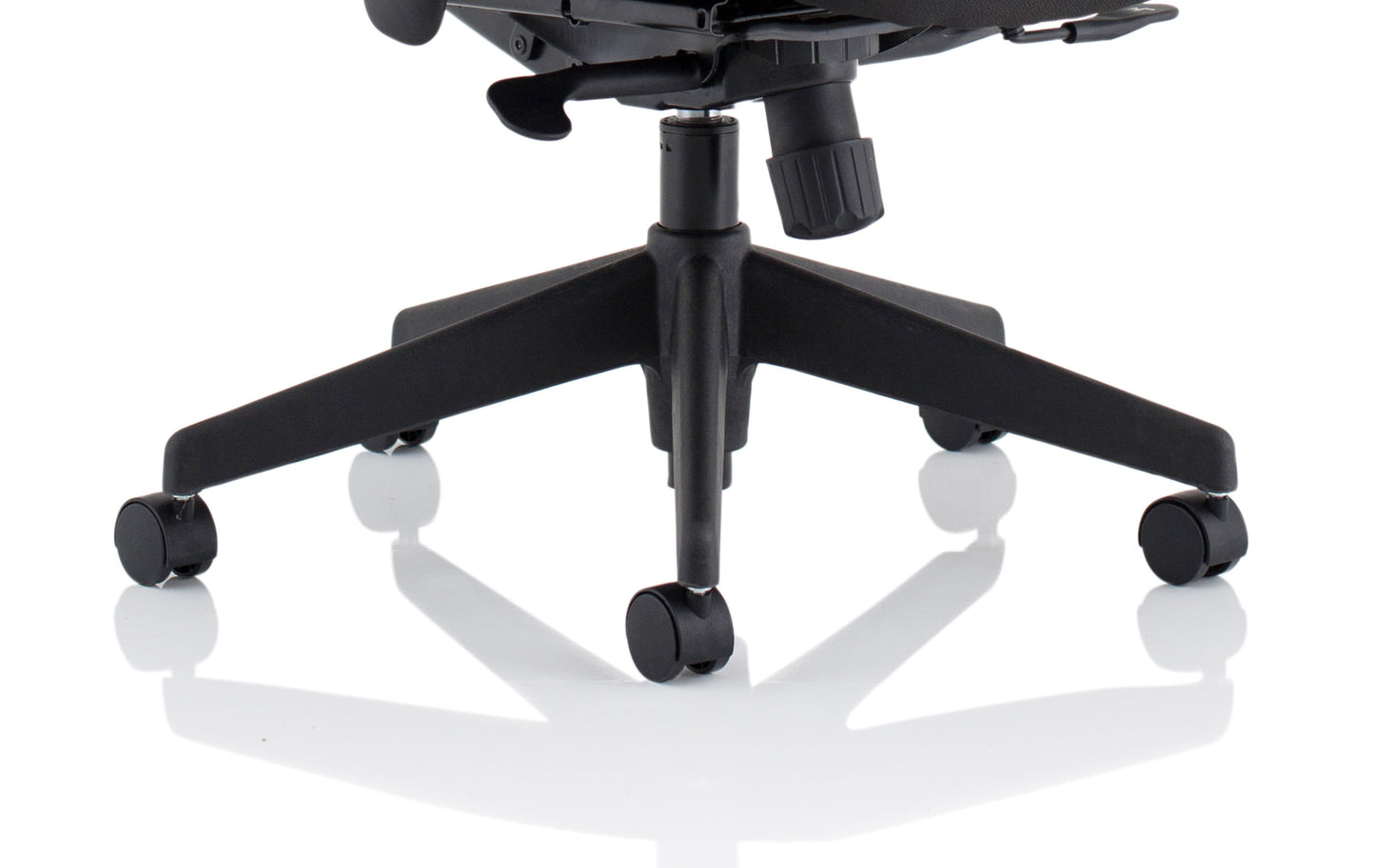 Denver High Mesh Back Black Task Operator Office Chair with Height Adjustable Arms - Optional Headrest