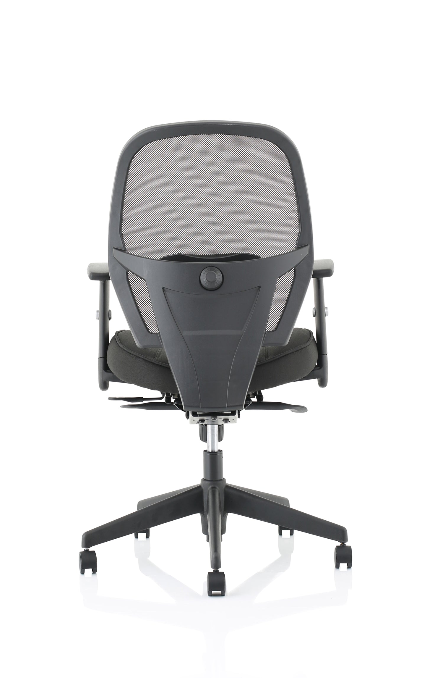 Denver High Mesh Back Black Task Operator Office Chair with Height Adjustable Arms - Optional Headrest