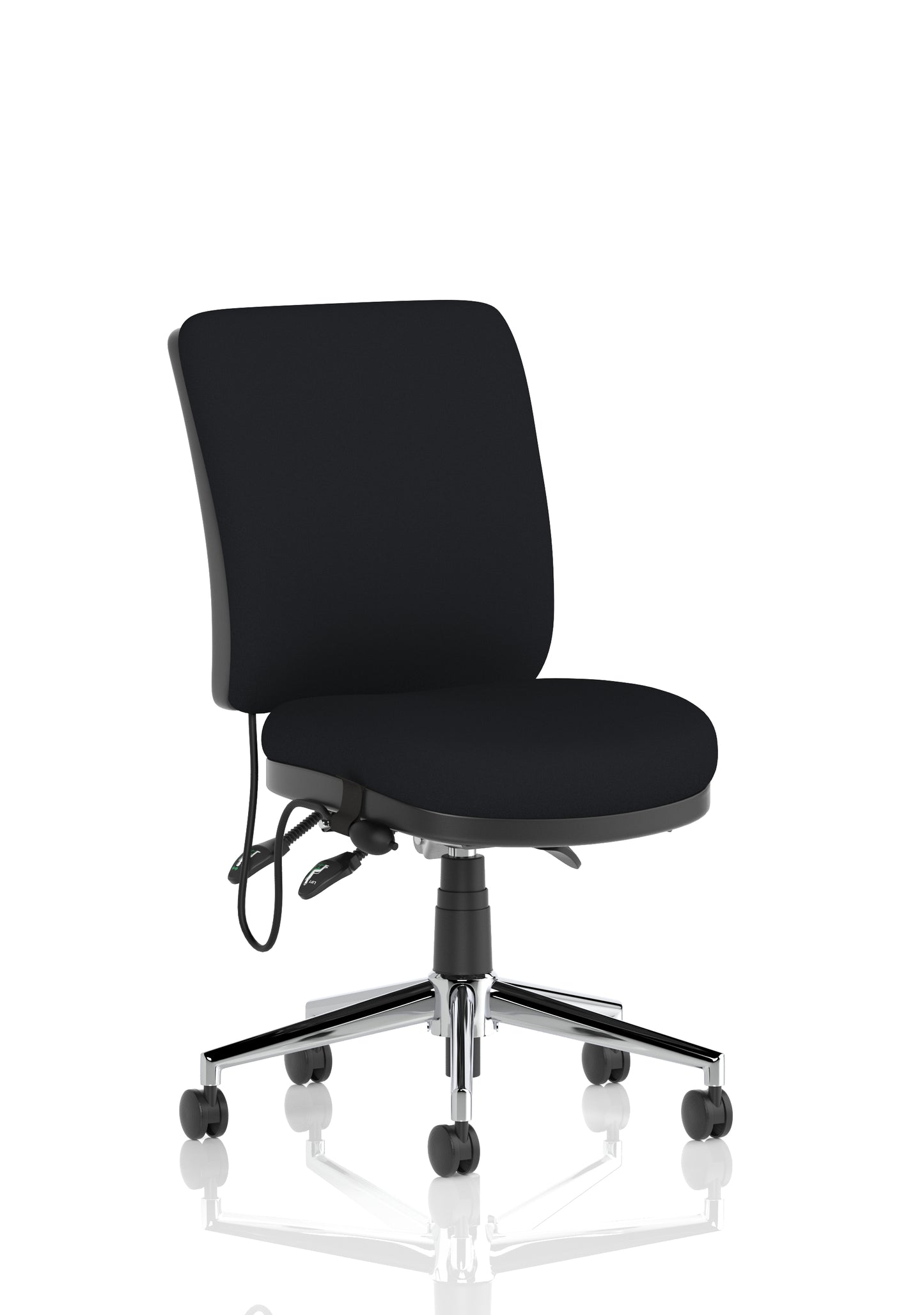 Chiro Medium Back Fabric Task Operator Office Chair - Available in 20 Colour Choices