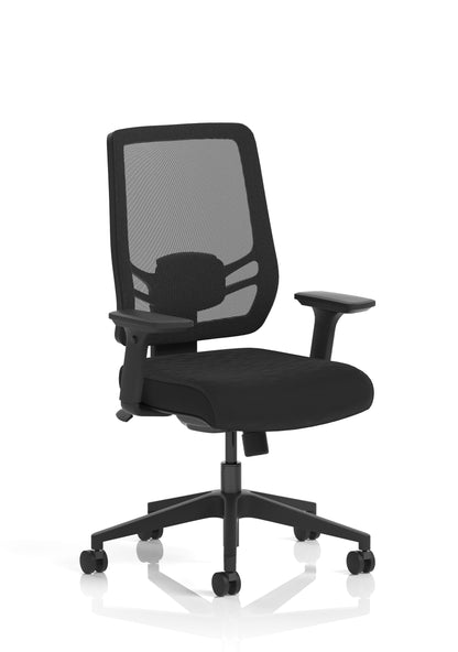 Ergo Twist High Mesh Back Ergonomic Task Operator Office Chair with Height Adjustable Arms - Headrest Options - Available in 20 Colours