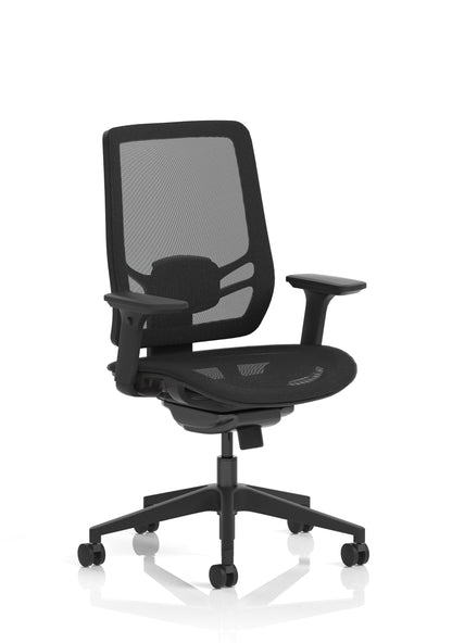 Ergo Twist High Mesh Back Ergonomic Task Operator Office Chair with Height Adjustable Arms - Headrest Options - Available in 20 Colours