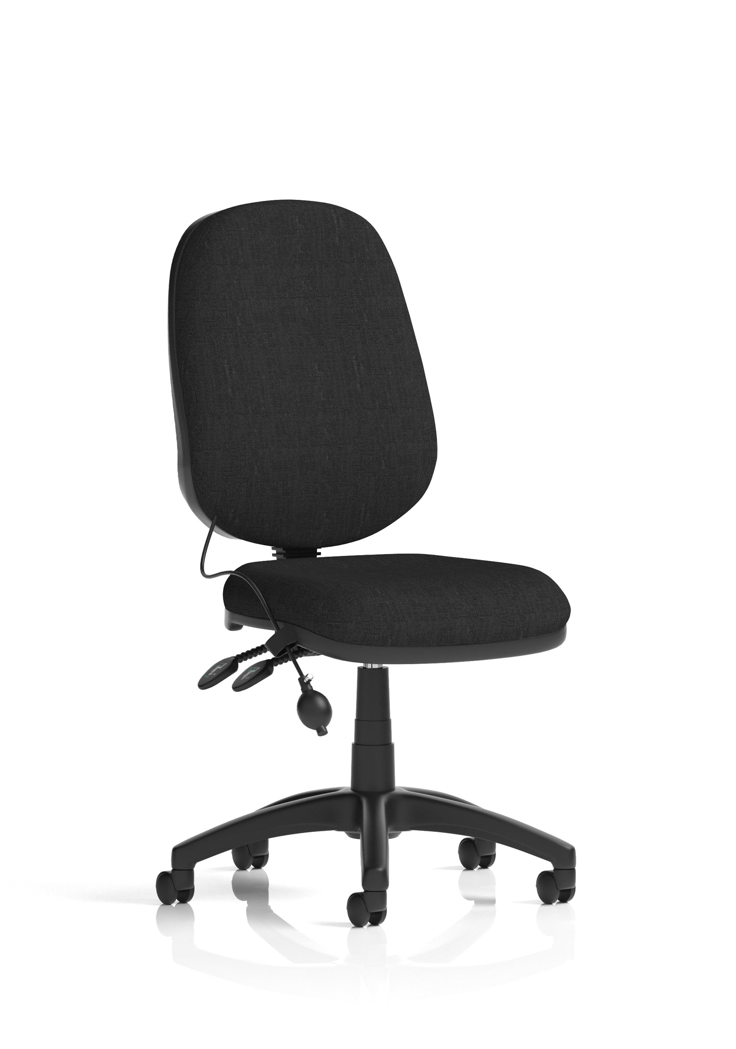 Eclipse Plus II Task Operator Office Chair With Pump Lumbar - Black, Blue or Charcoal Colour Option