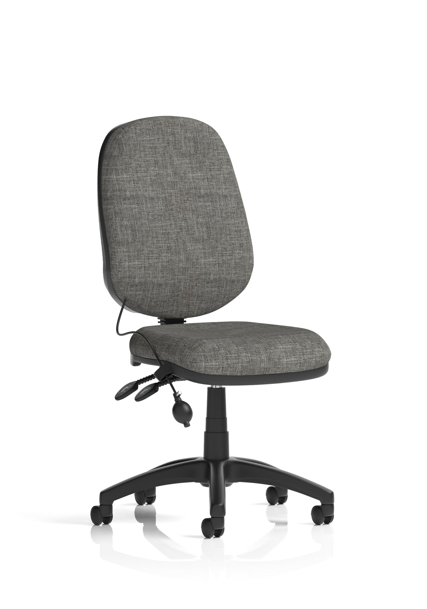 Eclipse Plus II Task Operator Office Chair With Pump Lumbar - Black, Blue or Charcoal Colour Option