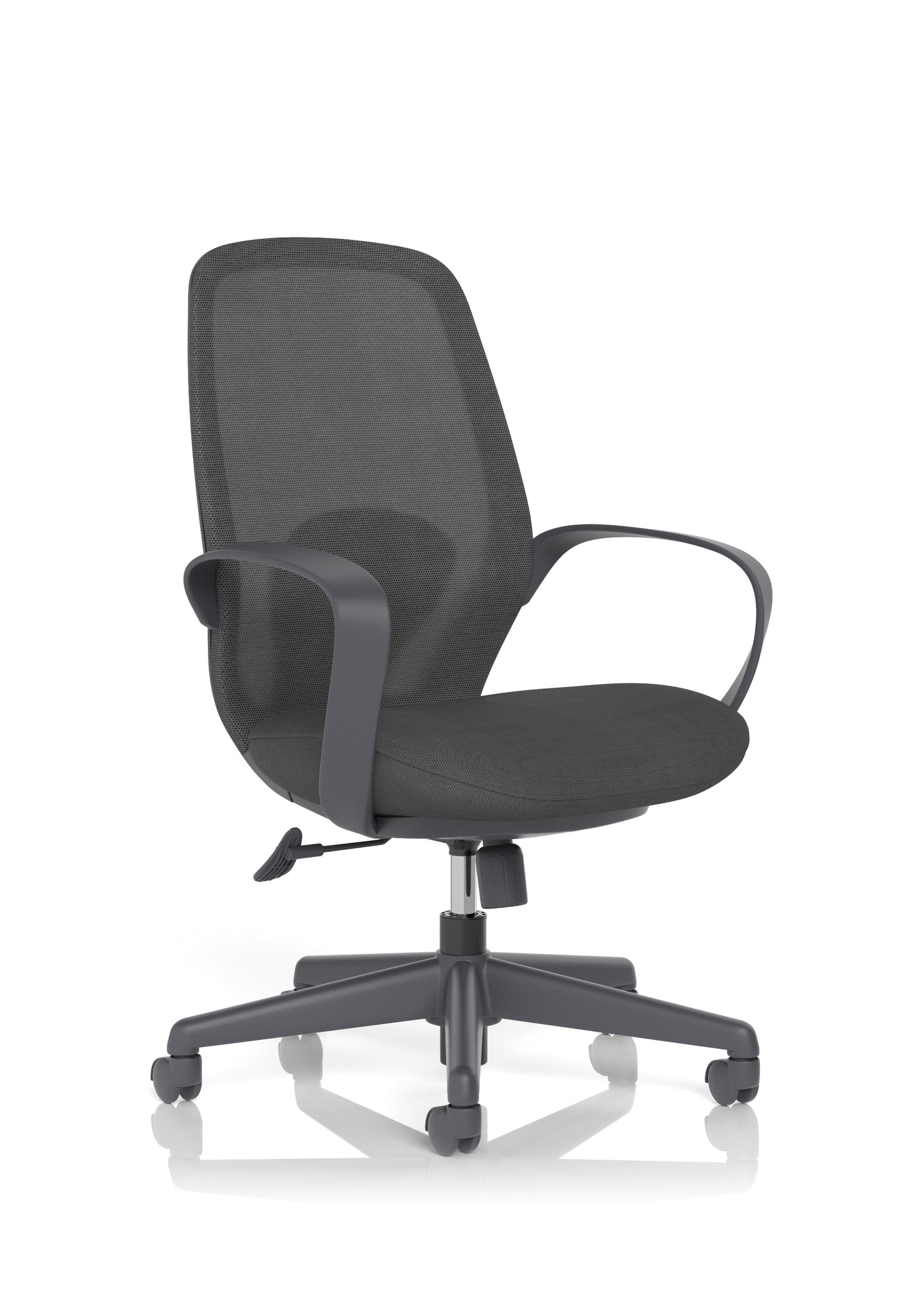 Ariel Mesh Task Operator Chair with Arms - Black, Blue, Grey or Red Option
