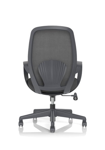 Ariel Mesh Task Operator Chair with Arms - Black, Blue, Grey or Red Option