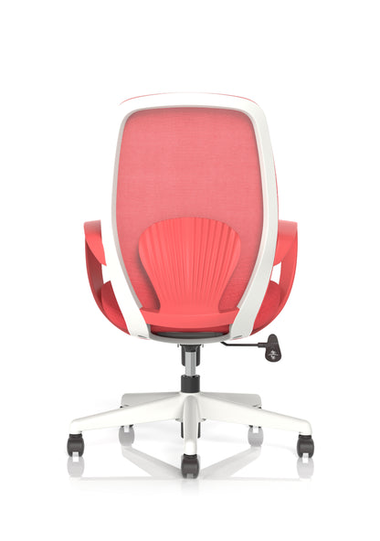 Ariel Mesh Task Operator Chair with Arms - Black, Blue, Grey or Red Option