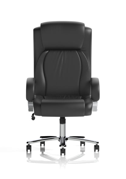 Austin Heavy Duty Task Operator Office Chair Black Leather