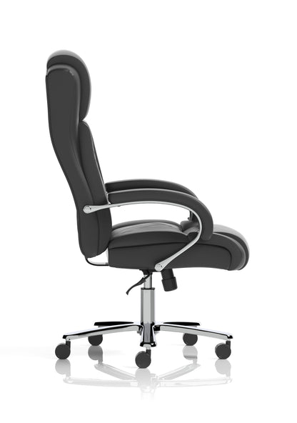 Austin Heavy Duty Task Operator Office Chair Black Leather