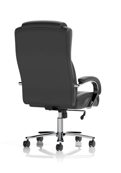 Austin Heavy Duty Task Operator Office Chair Black Leather