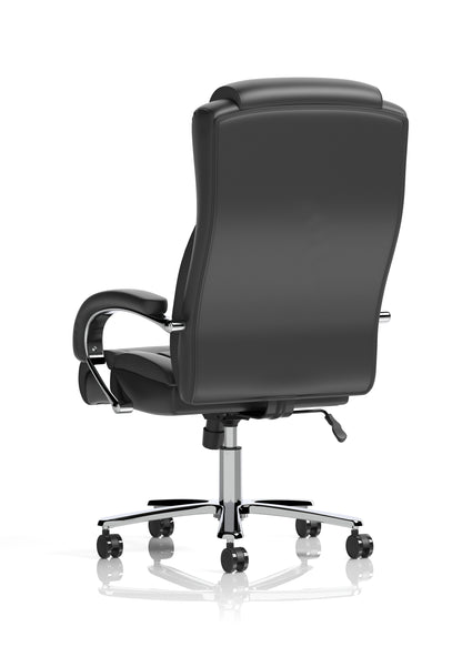 Austin Heavy Duty Task Operator Office Chair Black Leather