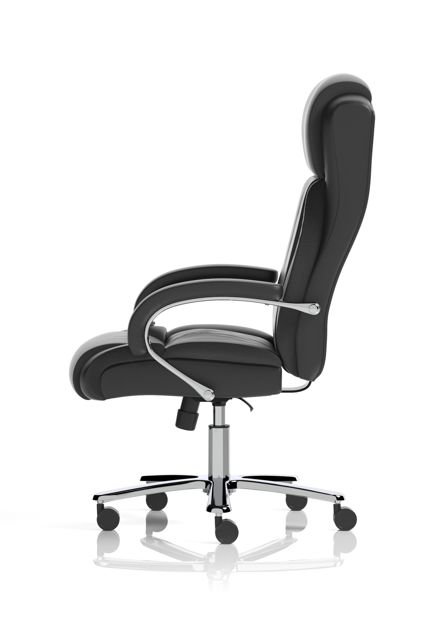 Austin Heavy Duty Task Operator Office Chair Black Leather