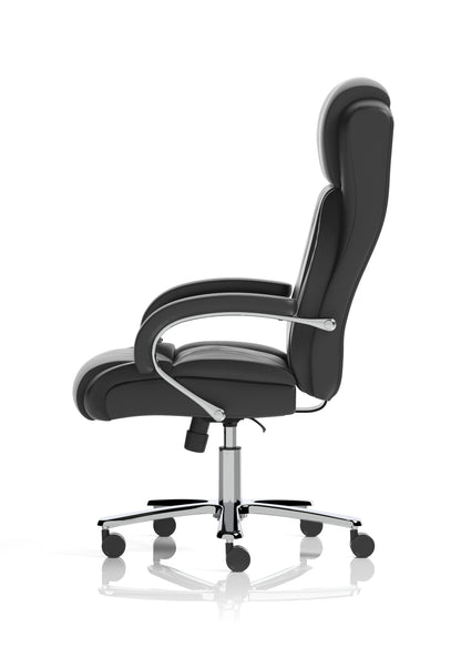 Austin Heavy Duty Task Operator Office Chair Black Leather