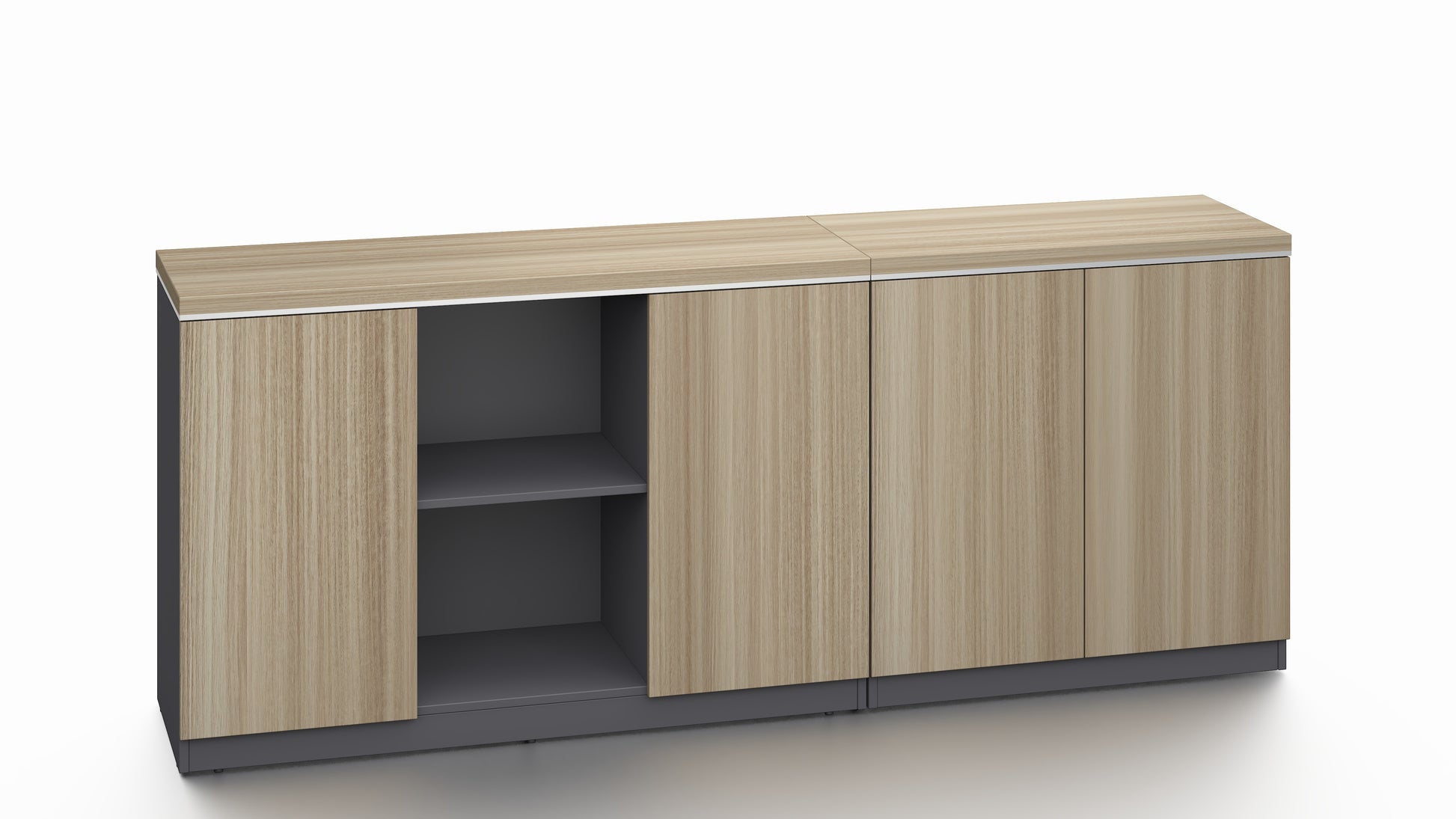 PM02-S0312 + PM02-S0508 OAK PUSHED TOGETHER