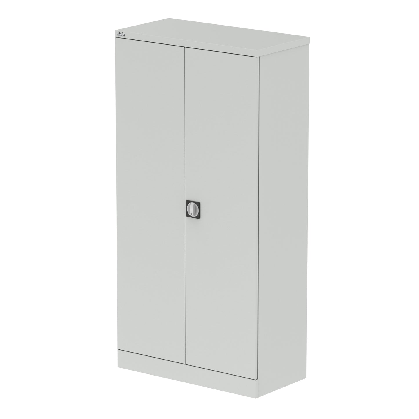 Qube Stationery 2-Door Cupboard With Shelves - 915mm Wide - Multiple Colour Options