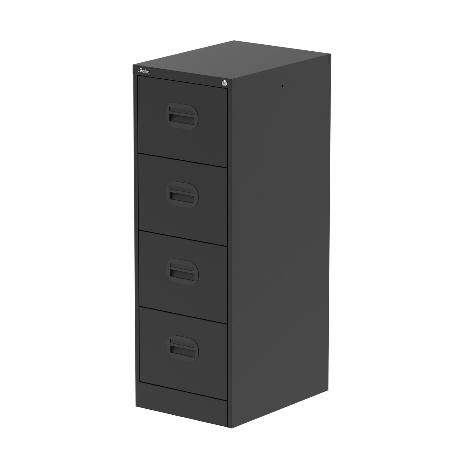 Qube Metal Filing Cabinet - 475mm Wide - 2, 3 or 4 Drawer Options - Multiple Colour Options
