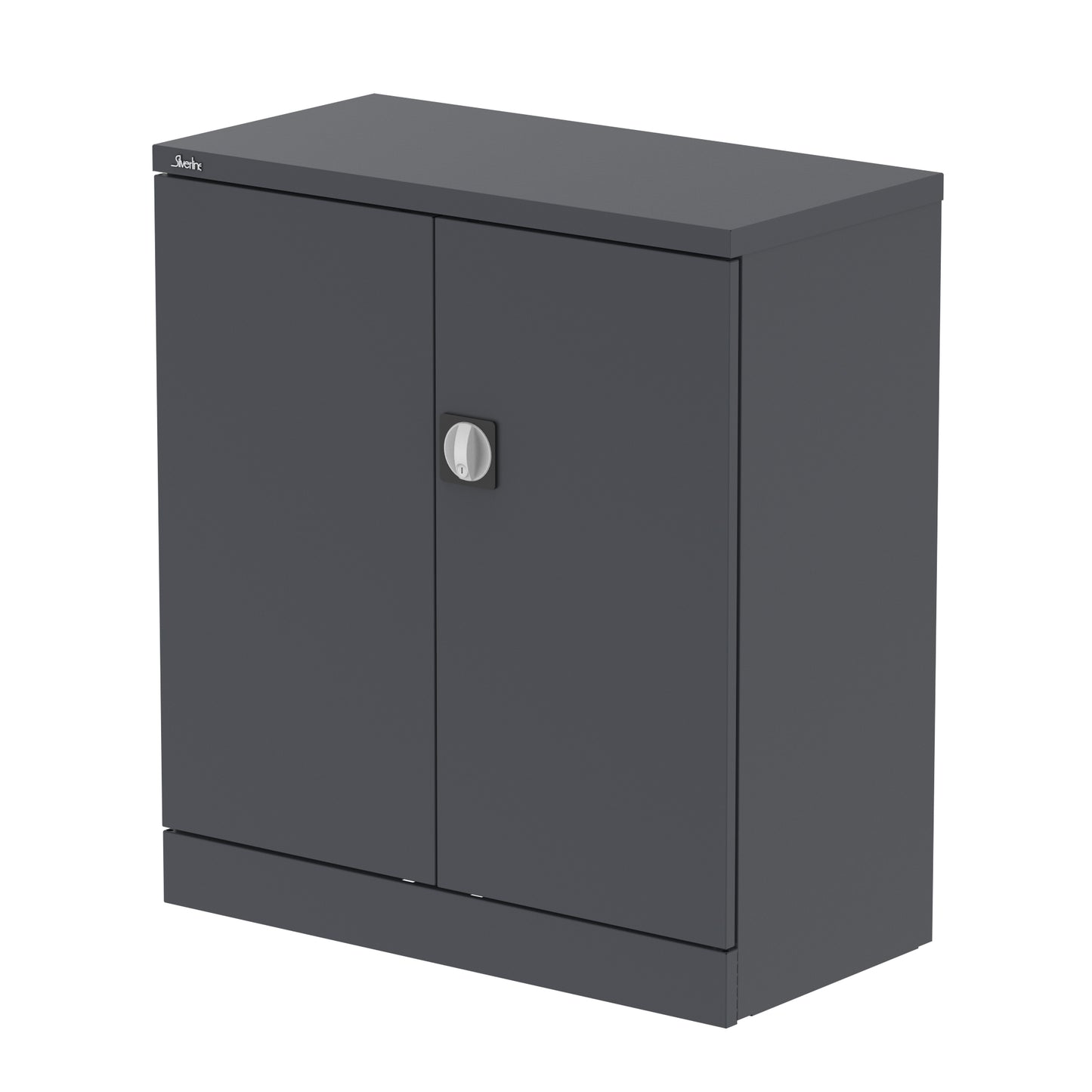 Qube Stationery 2-Door Cupboard With Shelves - 915mm Wide - Multiple Colour Options