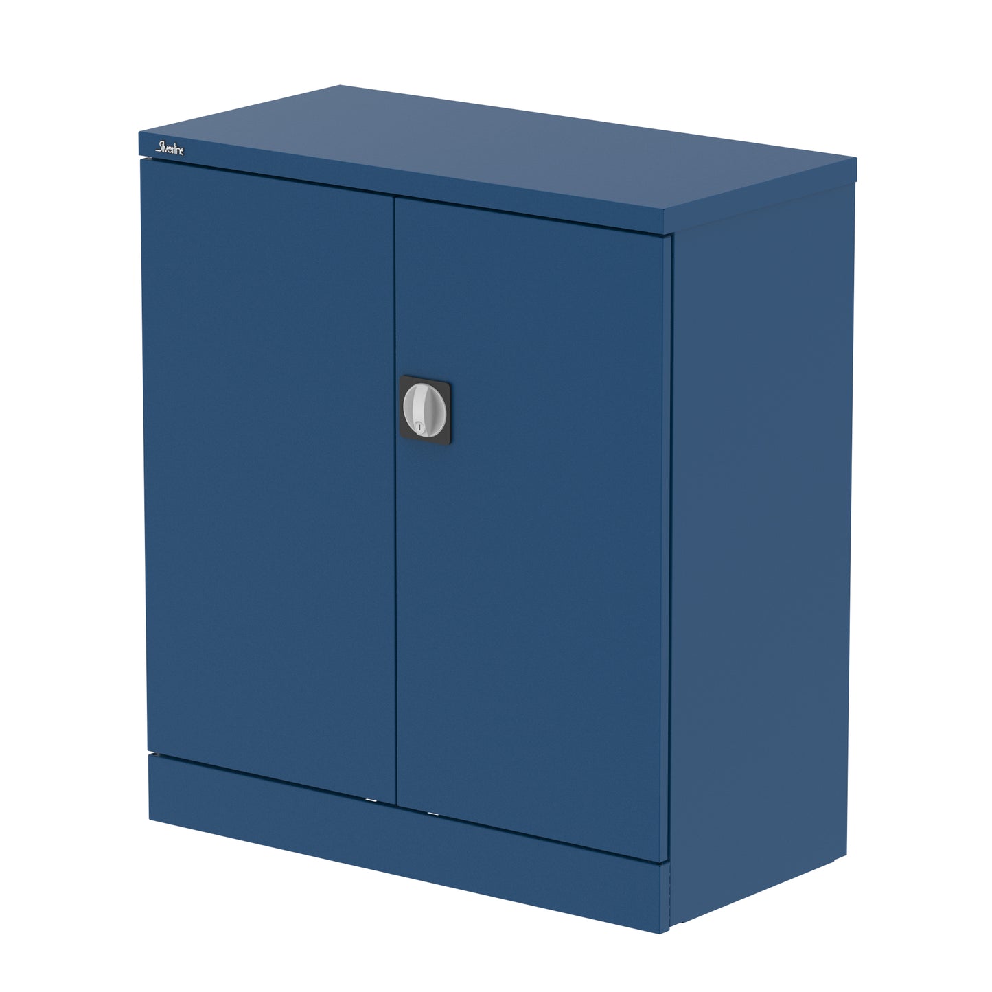 Qube Stationery 2-Door Cupboard With Shelves - 915mm Wide - Multiple Colour Options