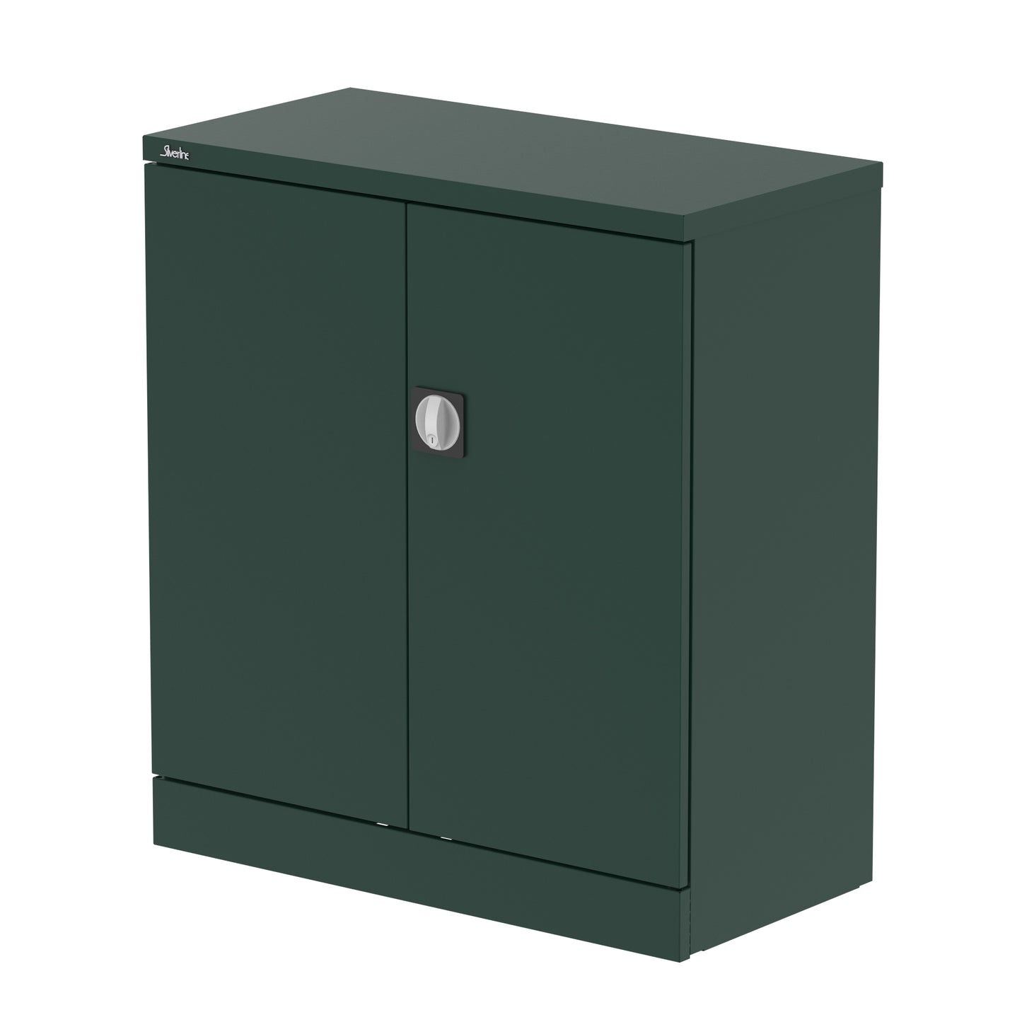 Qube Stationery 2-Door Cupboard With Shelves - 915mm Wide - Multiple Colour Options