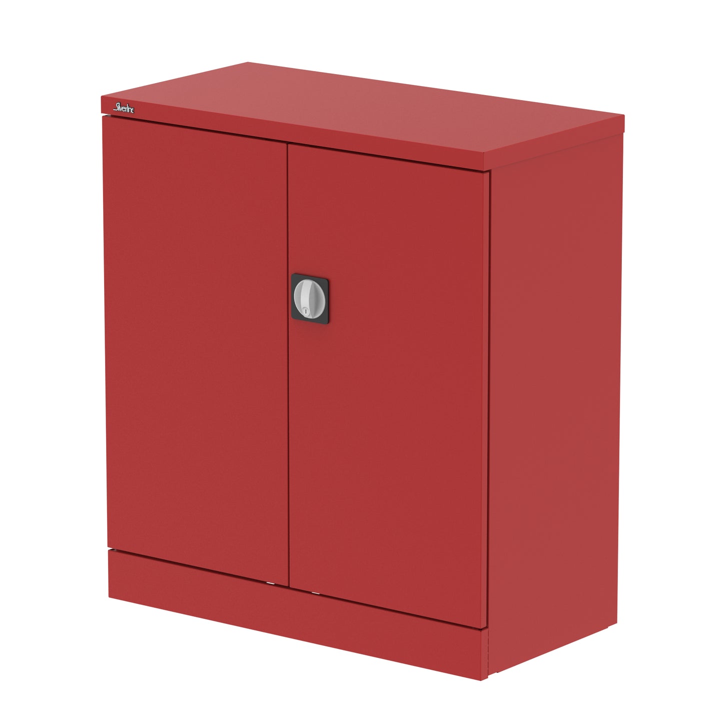 Qube Stationery 2-Door Cupboard With Shelves - 915mm Wide - Multiple Colour Options