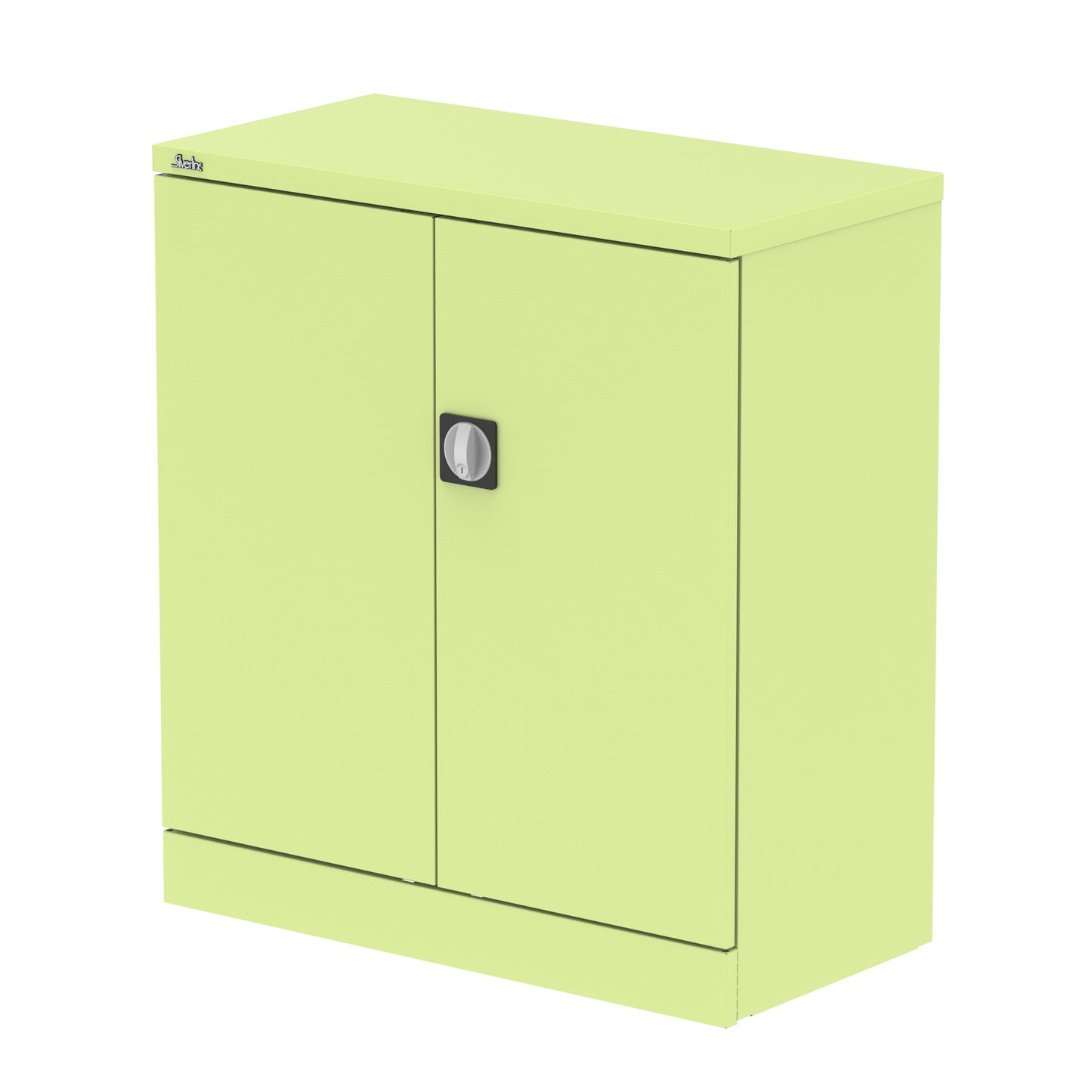 Qube Stationery 2-Door Cupboard With Shelves - 915mm Wide - Multiple Colour Options