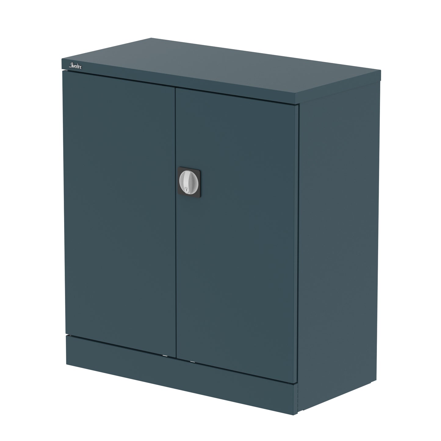 Qube Stationery 2-Door Cupboard With Shelves - 915mm Wide - Multiple Colour Options