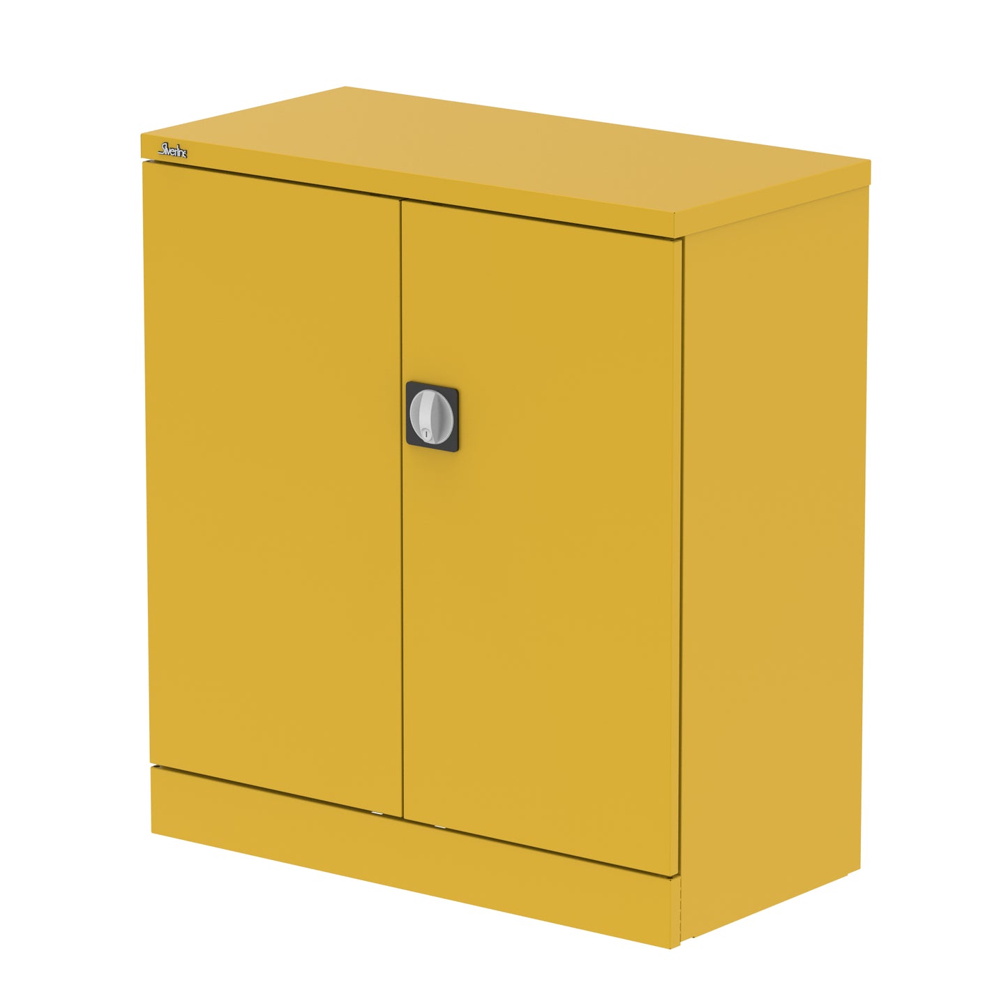 Qube Stationery 2-Door Cupboard With Shelves - 915mm Wide - Multiple Colour Options