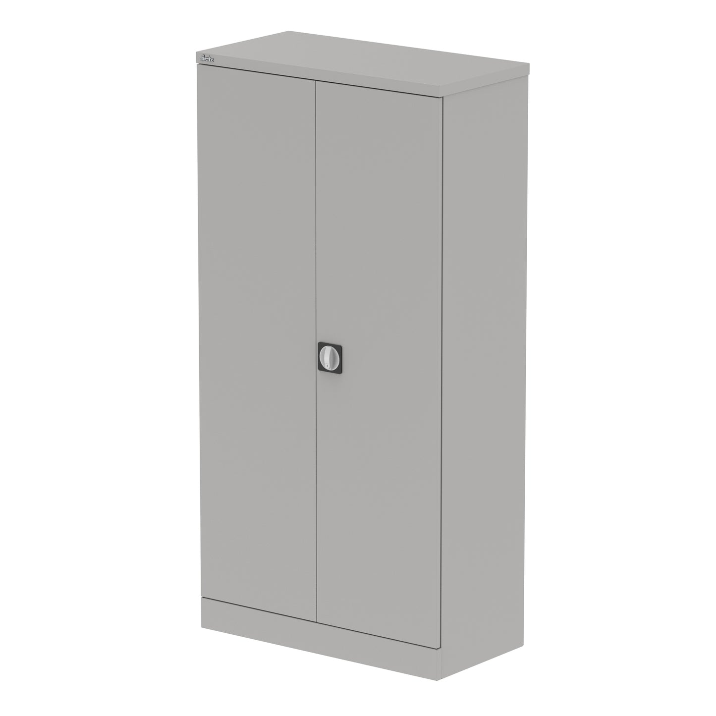 Qube Stationery 2-Door Cupboard With Shelves - 915mm Wide - Multiple Colour Options