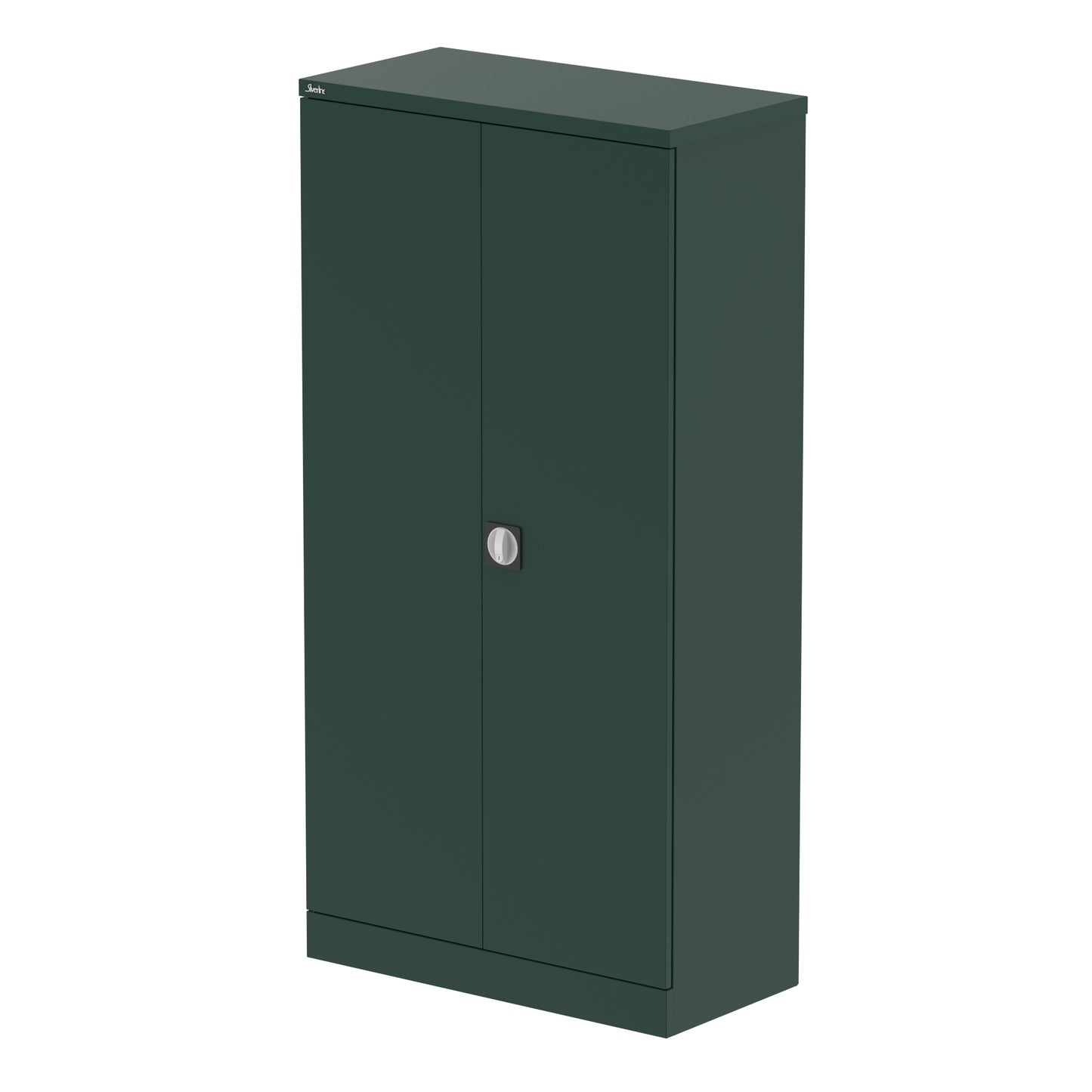 Qube Stationery 2-Door Cupboard With Shelves - 915mm Wide - Multiple Colour Options