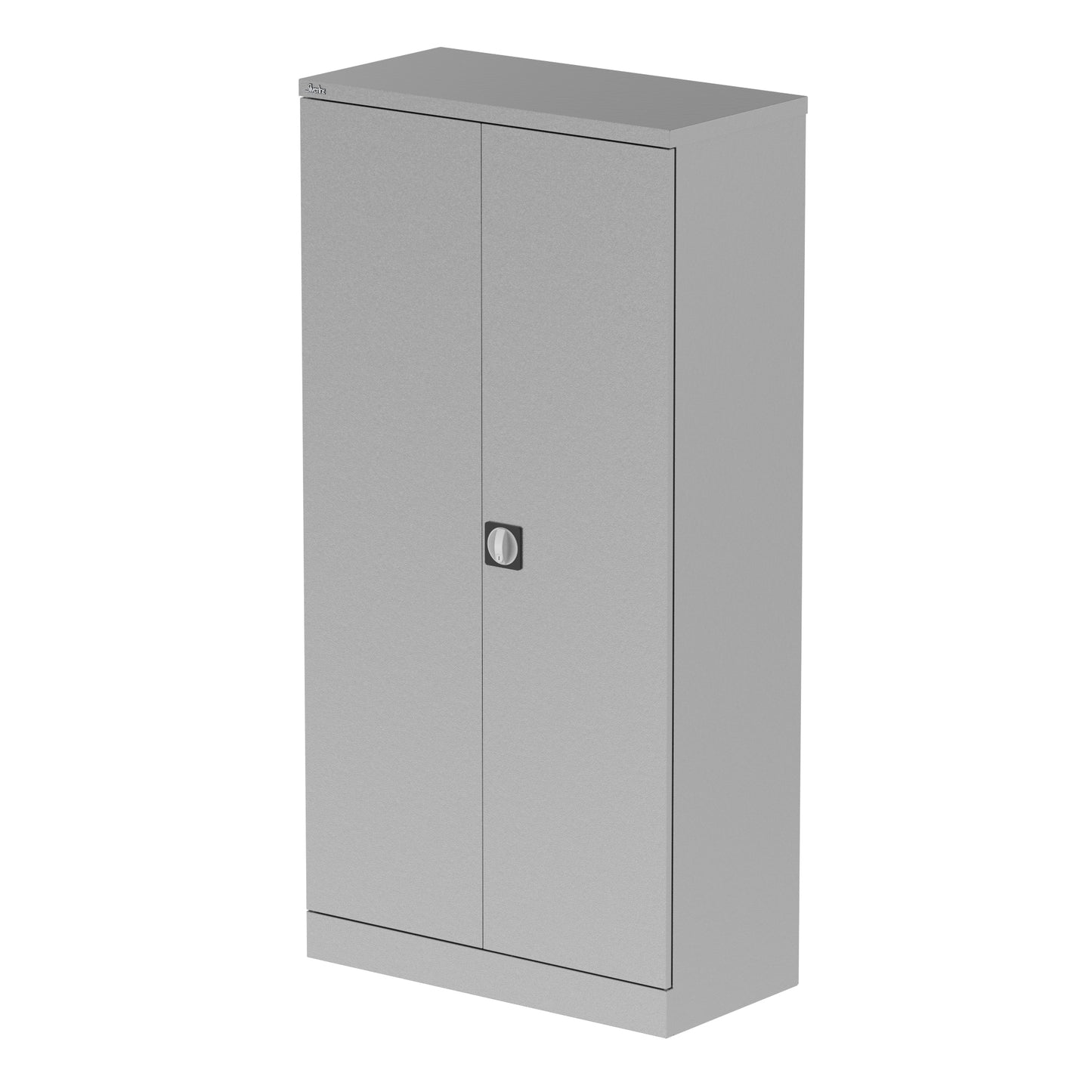 Qube Stationery 2-Door Cupboard With Shelves - 915mm Wide - Multiple Colour Options