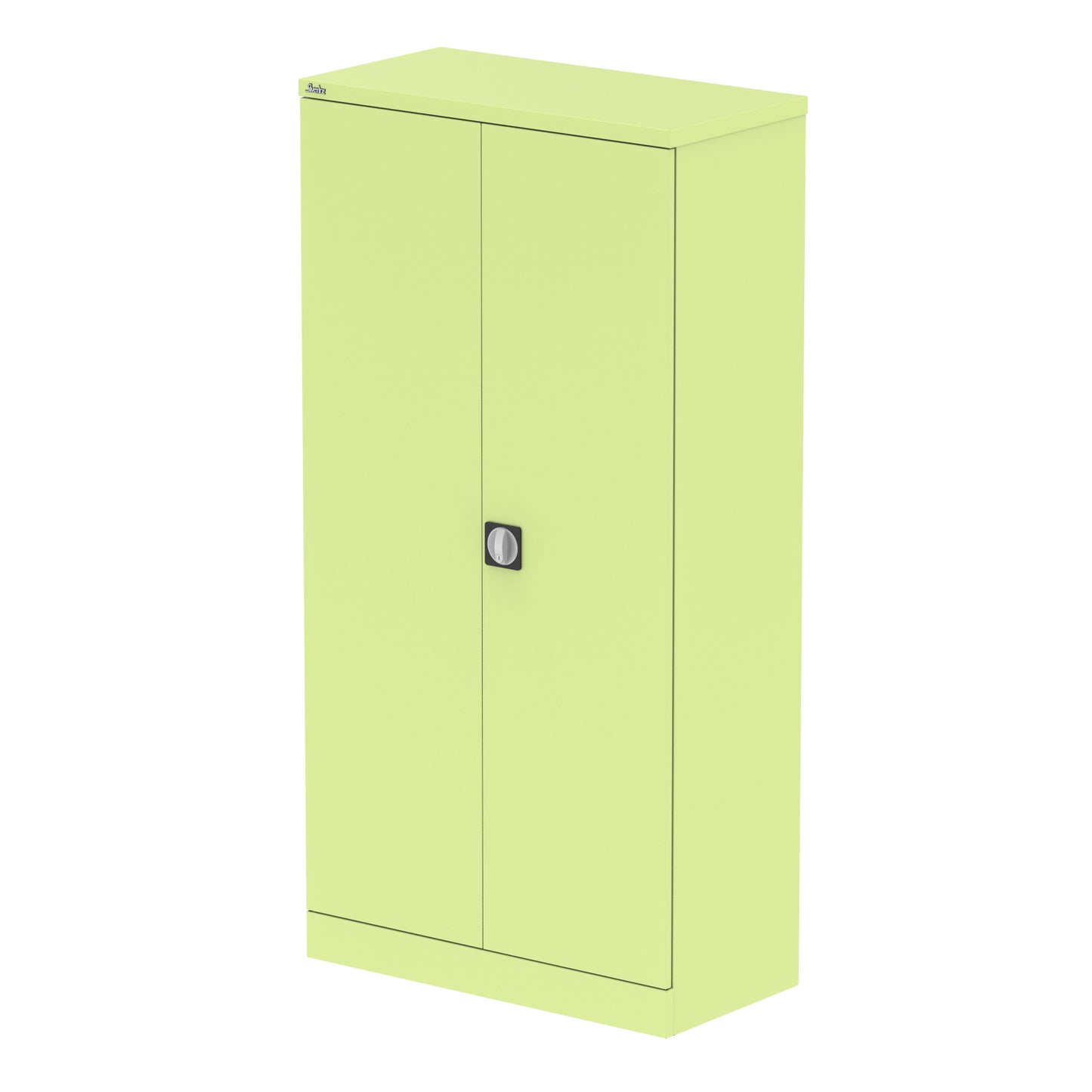 Qube Stationery 2-Door Cupboard With Shelves - 915mm Wide - Multiple Colour Options