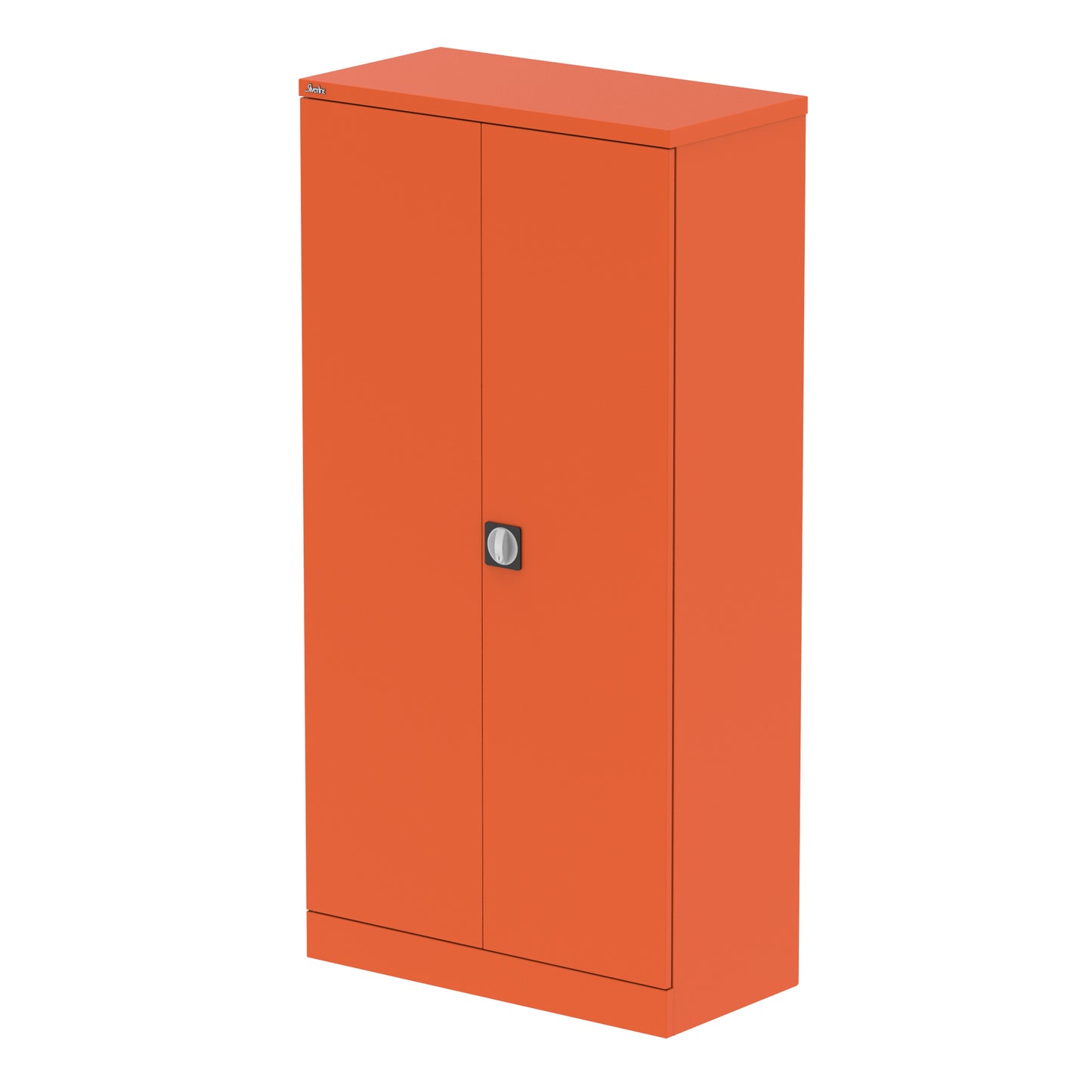 Qube Stationery 2-Door Cupboard With Shelves - 915mm Wide - Multiple Colour Options