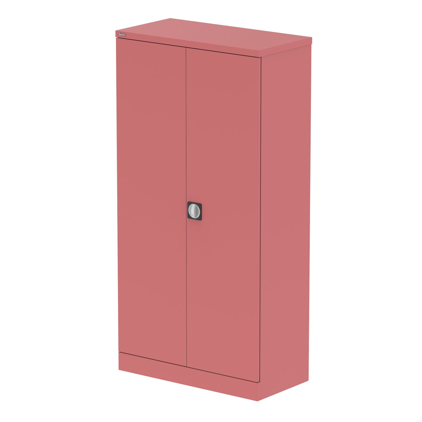 Qube Stationery 2-Door Cupboard With Shelves - 915mm Wide - Multiple Colour Options