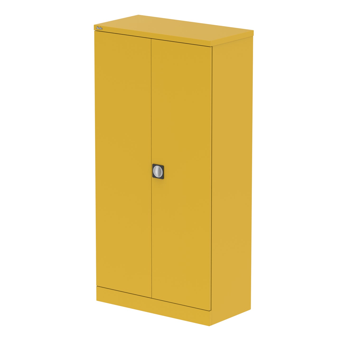 Qube Stationery 2-Door Cupboard With Shelves - 915mm Wide - Multiple Colour Options