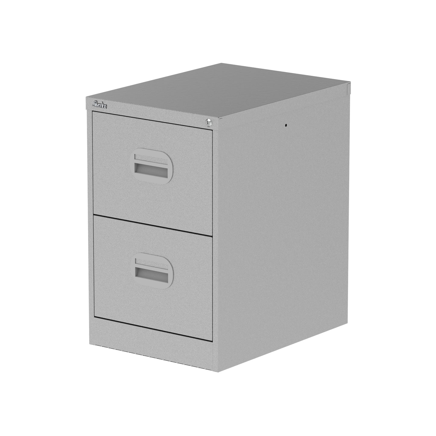 Qube Metal Filing Cabinet - 475mm Wide - 2, 3 or 4 Drawer Options - Multiple Colour Options
