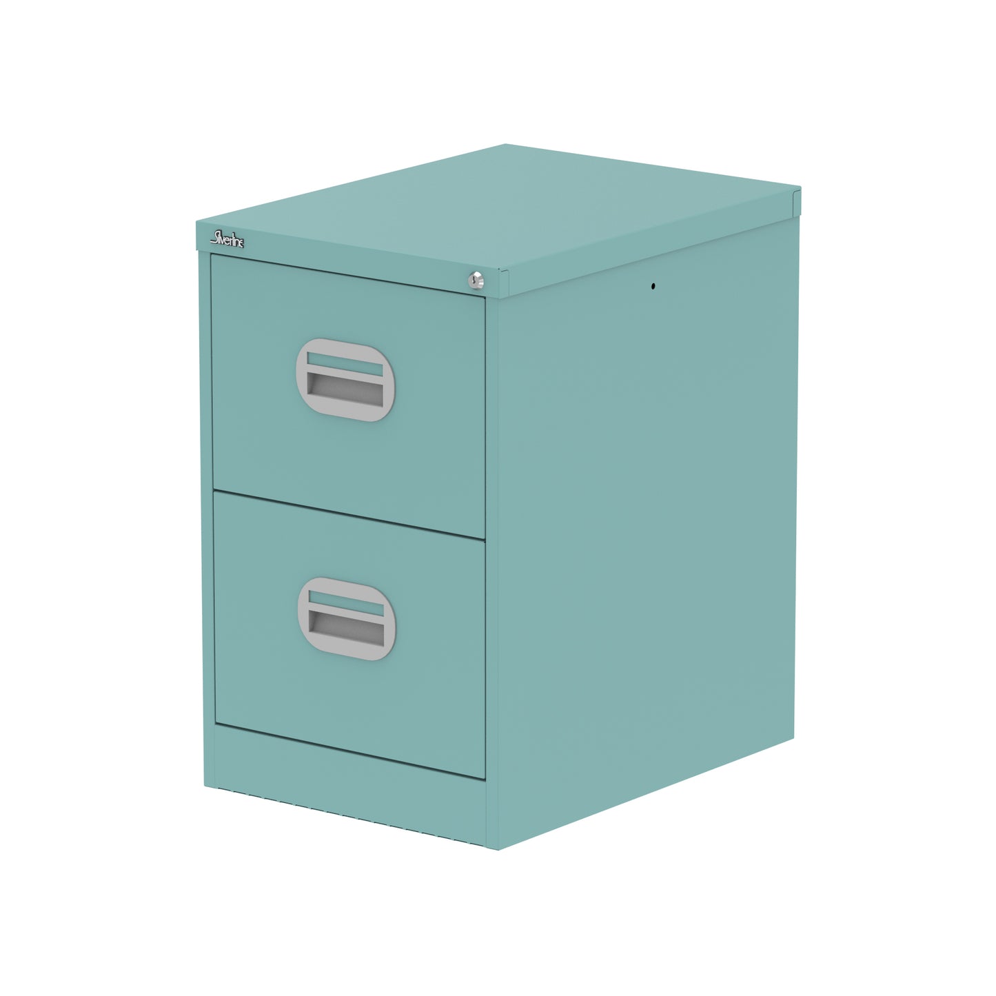 Qube Metal Filing Cabinet - 475mm Wide - 2, 3 or 4 Drawer Options - Multiple Colour Options