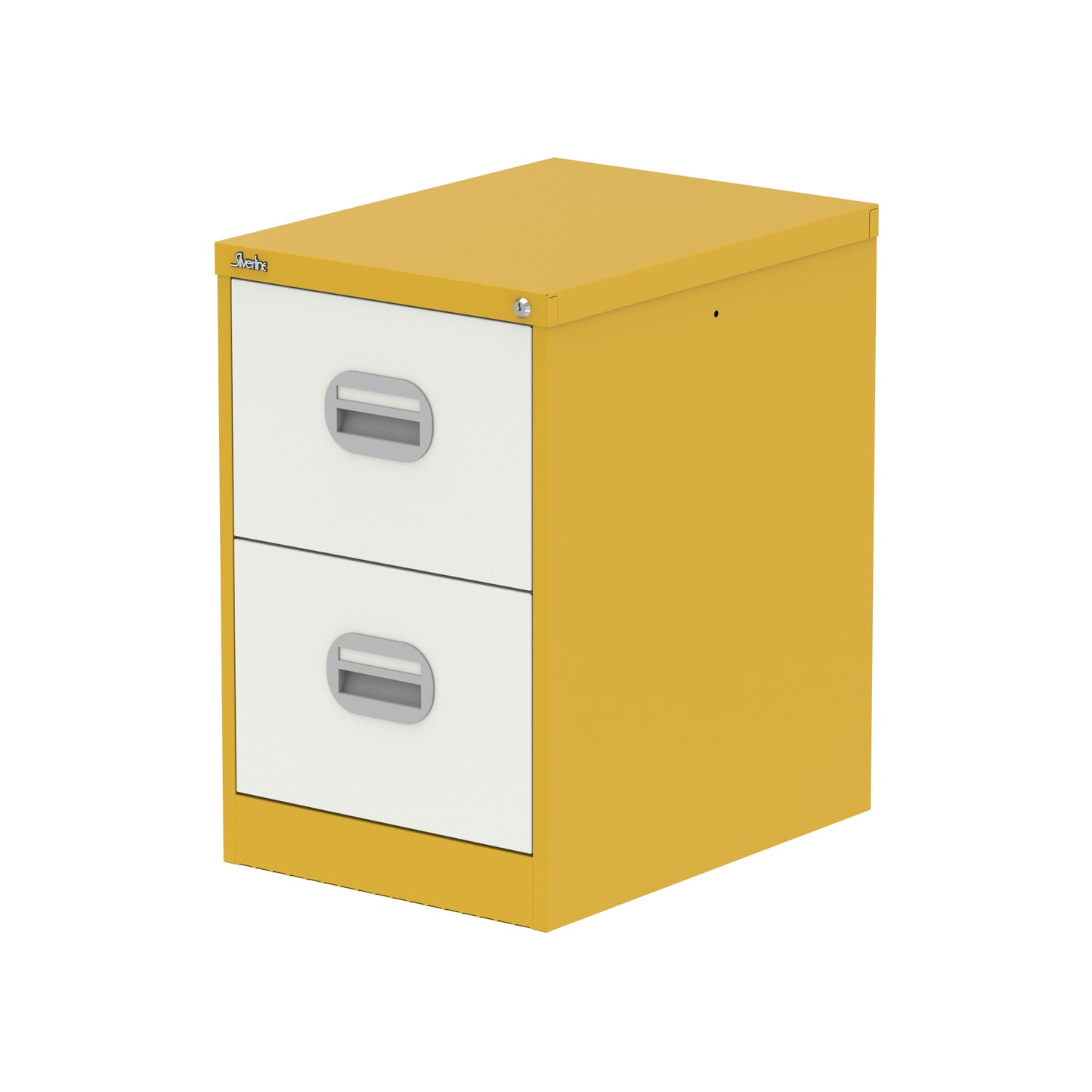 Qube Metal Filing Cabinet - 475mm Wide - 2, 3 or 4 Drawer Options - Multiple Colour Options