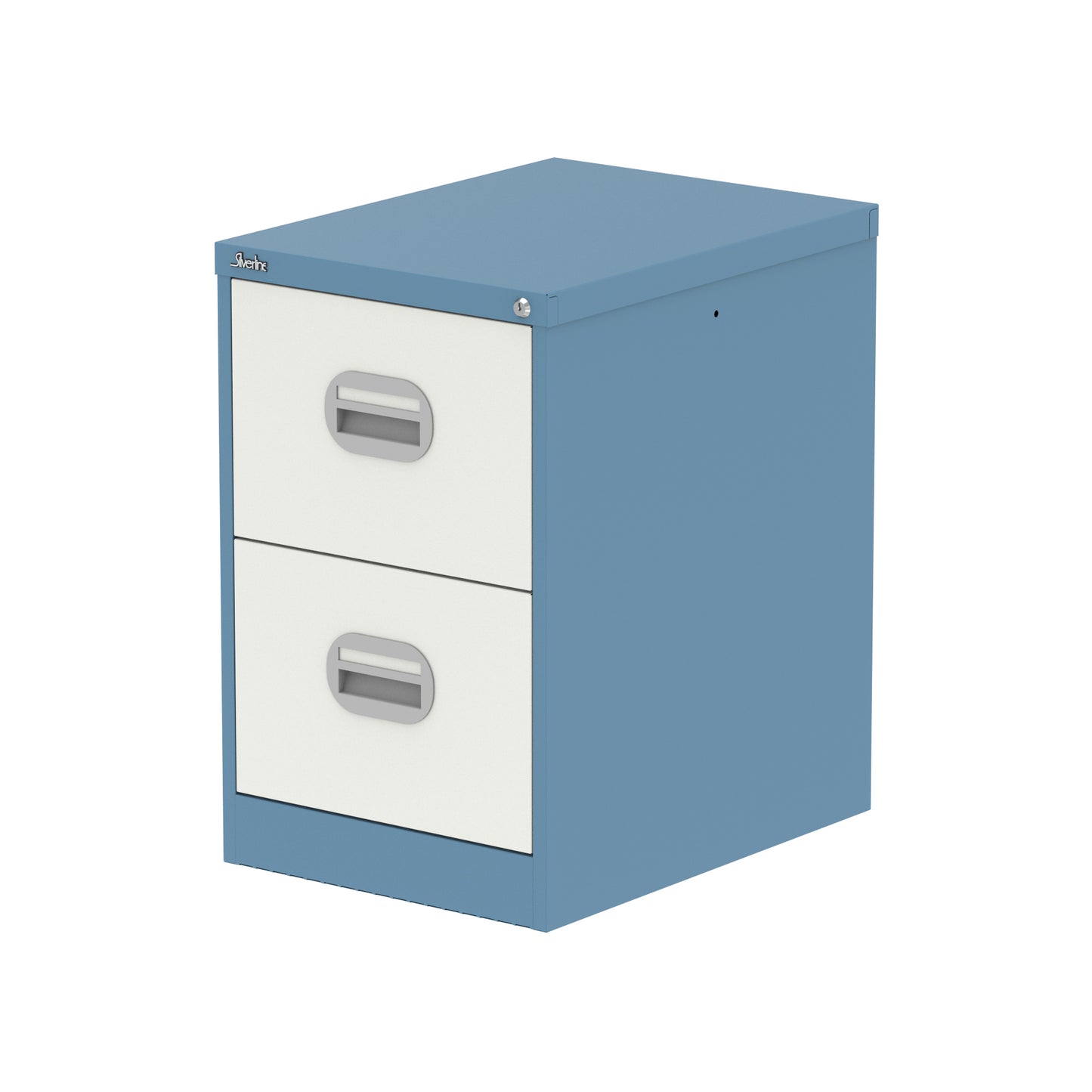 Qube Metal Filing Cabinet - 475mm Wide - 2, 3 or 4 Drawer Options - Multiple Colour Options