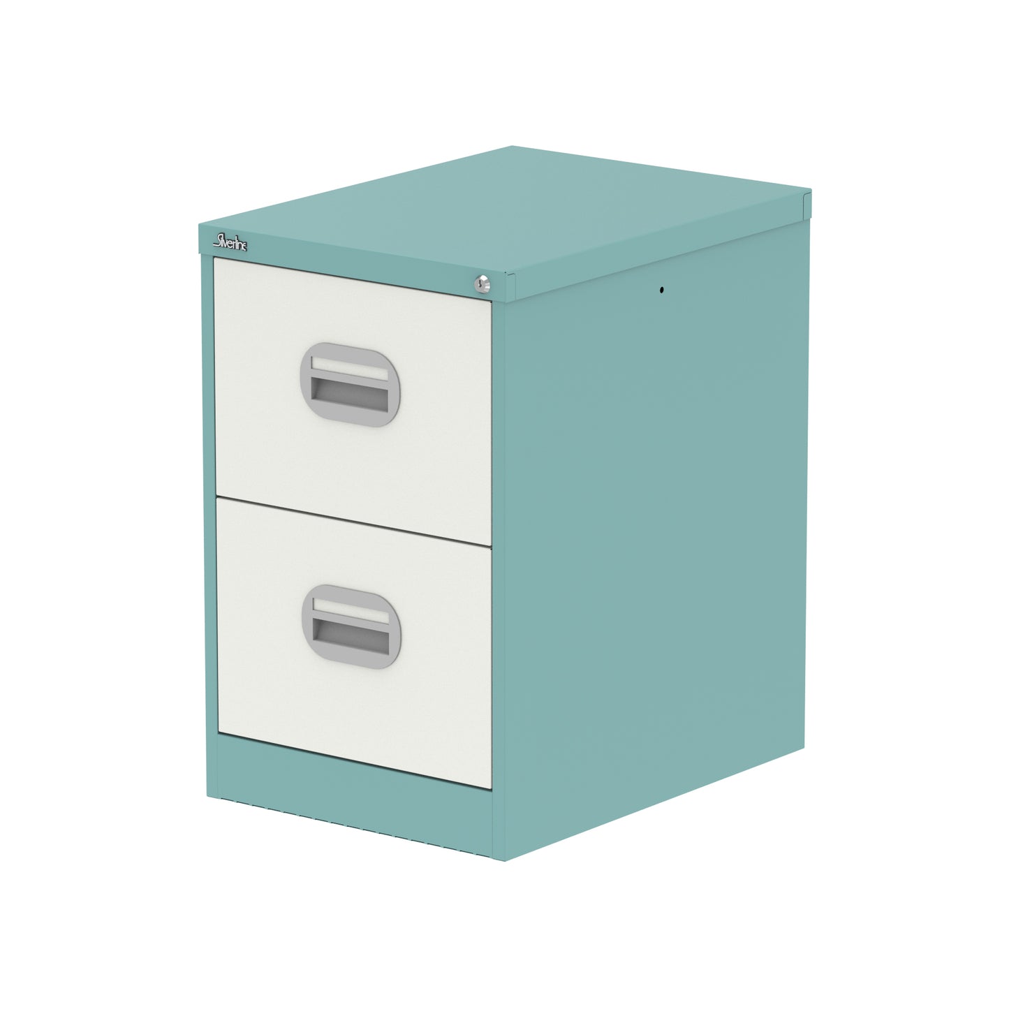Qube Metal Filing Cabinet - 475mm Wide - 2, 3 or 4 Drawer Options - Multiple Colour Options