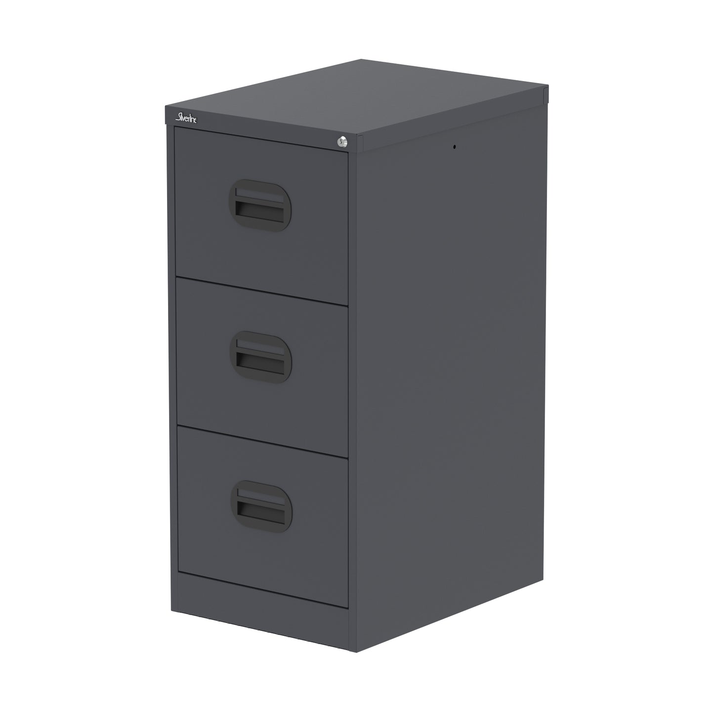 Qube Metal Filing Cabinet - 475mm Wide - 2, 3 or 4 Drawer Options - Multiple Colour Options