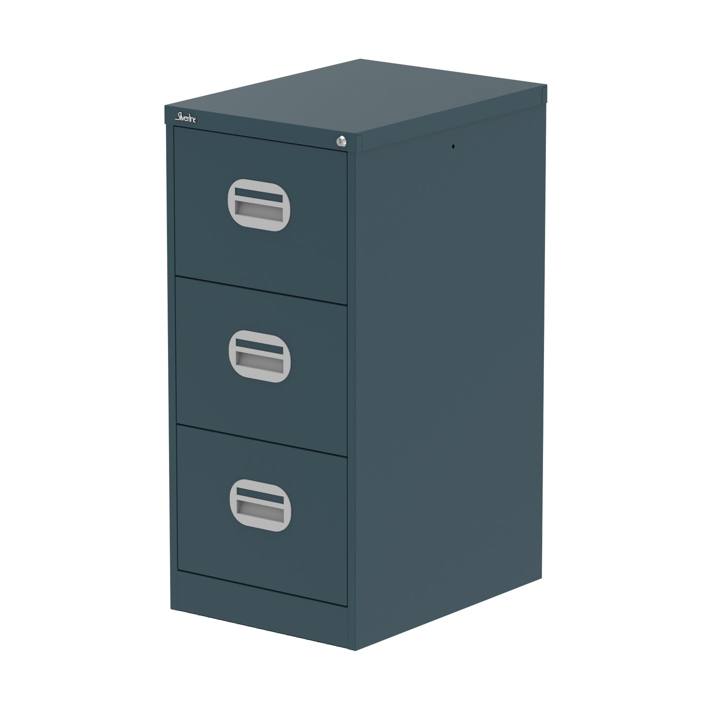 Qube Metal Filing Cabinet - 475mm Wide - 2, 3 or 4 Drawer Options - Multiple Colour Options