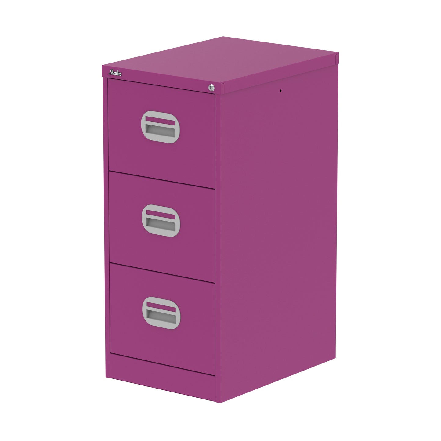 Qube Metal Filing Cabinet - 475mm Wide - 2, 3 or 4 Drawer Options - Multiple Colour Options