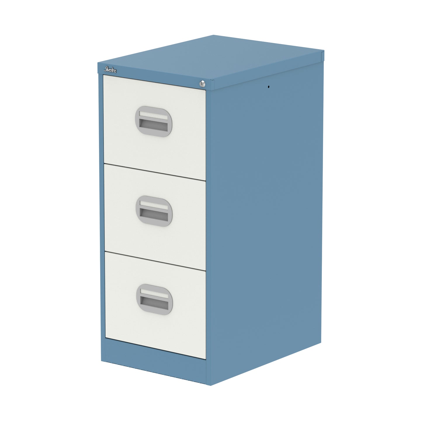 Qube Metal Filing Cabinet - 475mm Wide - 2, 3 or 4 Drawer Options - Multiple Colour Options